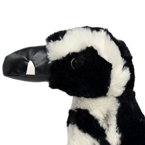 Adventure Planet African Penguin Black Footed Spotted Stuffed Animal Plush Toy - Picture 2 of 6